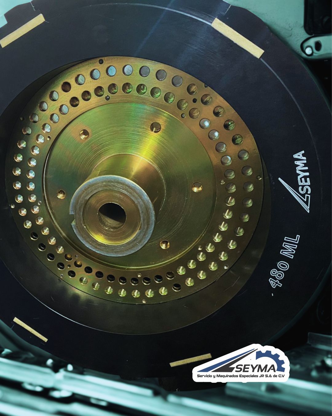 Pieza CNC de alta precisión para embotelladora